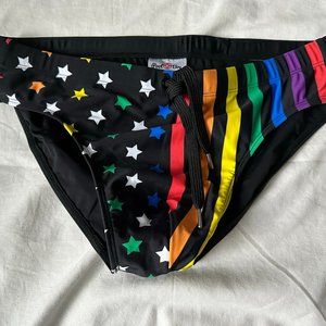 Med Pool Boy Pride Swim Speedo